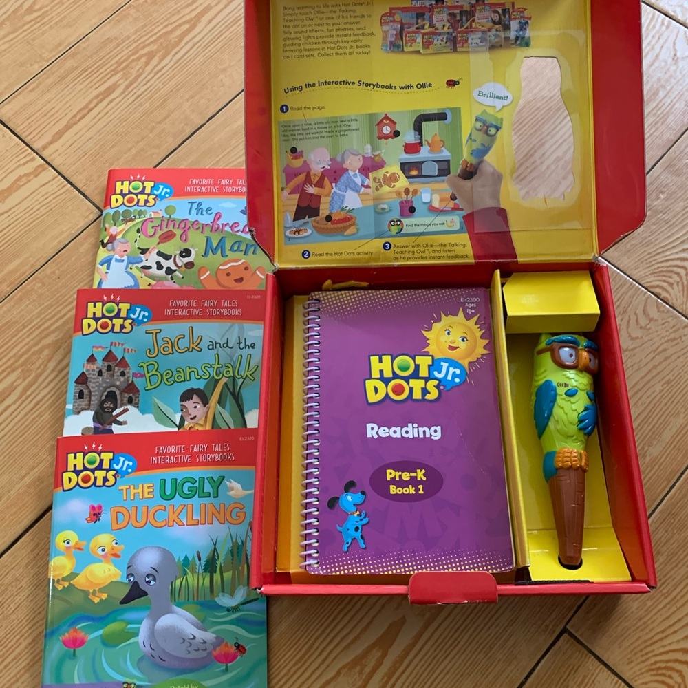 Hot Dots Jr. Reading Set for Kids